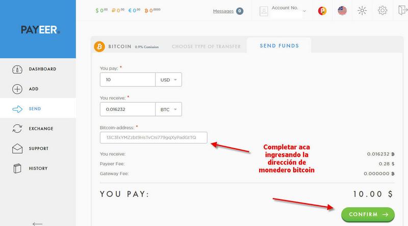 Instructivo Comprar Bitcoins con Tarjeta de Credito
